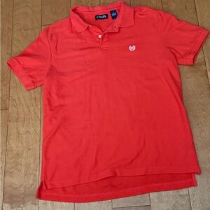 Chaps Men's Vibrant Red Polo Shirt